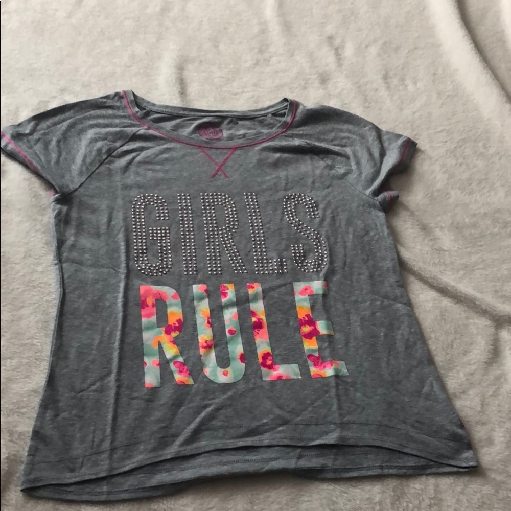 A grey shirt